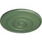 Ekena Millwork Dylar Ceiling Medallion (Fits Canopies up to 6 1/4"), Hand-Painted Athenian Green, 30"OD x 2 1/4"P CM30DYAGF - alternate 3